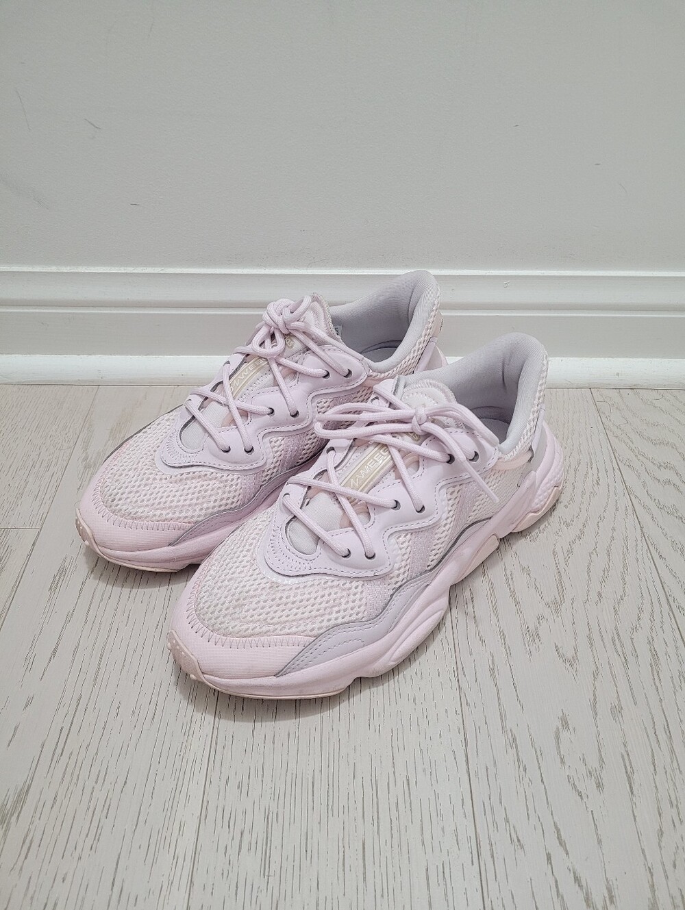 Adidas Women’s Ozweego in Almost Pink
